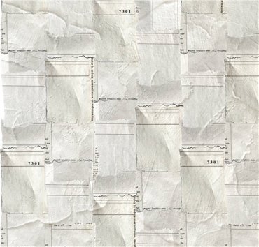 6500505 - panel Newspaper pieces Sepia Random Papers Coordonne
