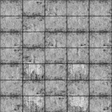 6500807 - panel Iron Tiles Grey Random Papers Coordonne