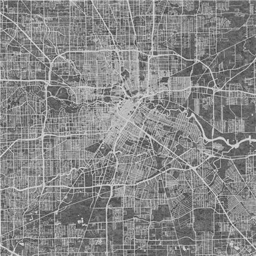 6800301 - panel Urban Map Black Random Papers II Coordonne