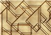 9600400 - panel L-Geometric Gold Random Metallics Coordonne