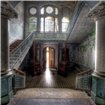 80859502 - tapeta Prague Panoramique Stairs Beauty Full Image Casadeco