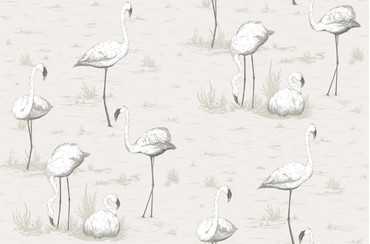95/8046 Flamingos - Tapeta ścienna Contemporary Restyled Cole and Son