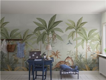 6945 – mural Wild Jungle Newbie Wallpaper II