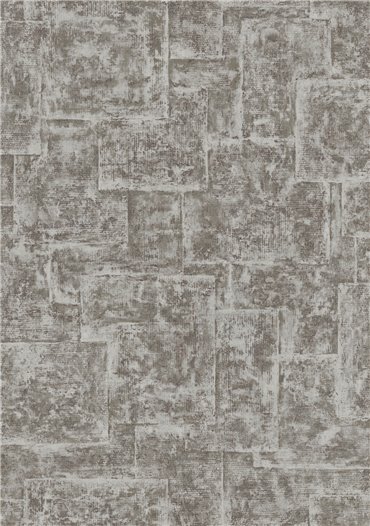 Tapeta metaliczna w patchworkowy wzór Arte A60144 Ouilt Metal X Patine