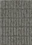 Tapeta metaliczna imitująca płytki Arte A60123 Chalk Stone Metal X Patine