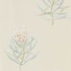 216329 – tapeta Protea Flower Russet/Green Art Of The Garden Sanderson