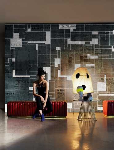 WDBB1601 A – fototapeta Black Bricks Contemporary 2016 Wall & Deco 