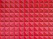 WK801/05 – tapeta Domino Pyramid Crimson Kirkby Desig x Eley Kishimoto Wallcovering Kirkby Design