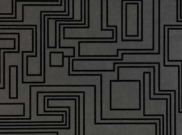 WK802/04 – tapeta Electro Maze Noir Kirkby Design x Eley Kishimoto Wallcovering Kirkby Design