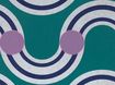 WK808/02 – tapeta Spot On Waves Teal Kirkby Design x Eley Kishimoto Wallcovering Kirkby Design
