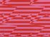WK809/02 – tapeta Stripey Zig Zag Birds Crimson Kirkby Design x Eley Kishimoto Wallcovering Kirkby Design
