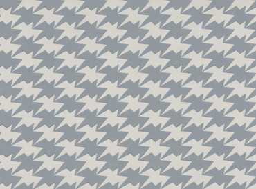 WK810/06 – tapeta Zig Zag Birds Silver Kirkby Design x Eley Kishimoto Wallcovering Kirkby Design