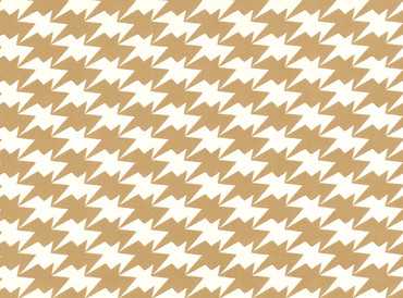 WK810/09 – tapeta Zig Zag Birds Gold Kirkby Design x Eley Kishimoto Wallcovering Kirkby Design
