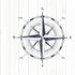 148-138975 - tapeta Compass Rose On Scrap Wood Regatta Crew Esta Home
