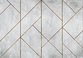 7000072 – panel Geometric Concrete Gold Montmartre Coordonne