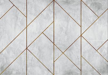 7000072 – panel Geometric Concrete Gold Montmartre Coordonne