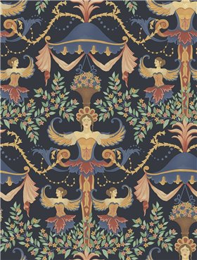 118/12027 – tapeta Chamber Angels Historic Royal Palaces – Great Masters – Cole&Son 