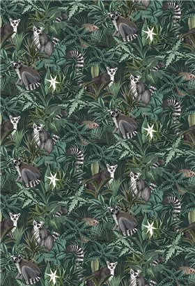 1190 – panel Madagascar Wild Animals Borastapeter