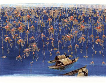 DGKIM2031 – mural ścienny River Kimono Khroma