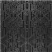 PRL5011/05 – tapeta Brandt Geometric Charcoal Signature Penthouse Suite Ralph Lauren
