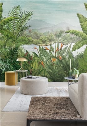 Rainforest Bloom tapeta Wall Designs III Khroma