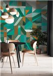 Lyric Green tapeta Wall Designs II Khroma