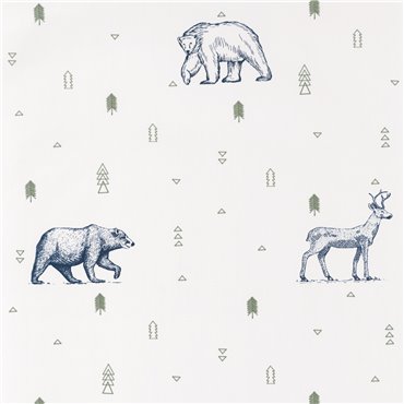 101987403 – tapeta Grizzly Bears Our Planet Caselio