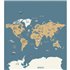 102032066 – tapeta World Map Our Planet Caselio