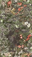 Tapeta tajemniczy ogórd kwiaty drzewa ptaki 115/4011 – Woodland Botanical Cole&Son OUTLET