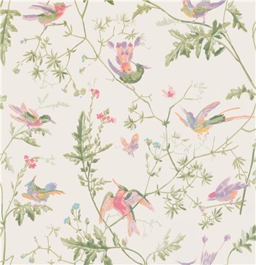 100/14067 – tapeta Hummingbirds Archive Anthology Cole & Son