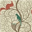 DVIWSQ102 - tapeta Squirrel & Dove One Sixty Sanderson