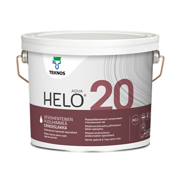 Helo Aqua 20 - lakier poliuretanowy - Satyna