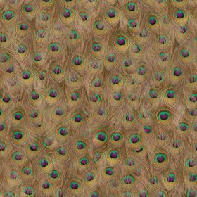 5800052 - panel Peafowl Warm Essentia 150/50 Coordonne