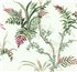 A00021 - panel Wild Ferns Coral Enchanted Coordonne