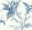 A00022 - panel Wild Ferns Indigo Enchanted Coordonne