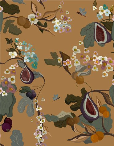 8000051 - panel Fruits Gold 40th Aniversary Coordonne