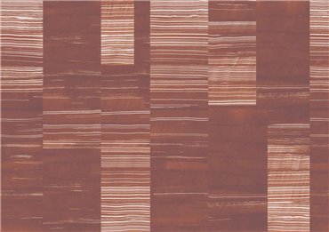 A00160 - panel Earth Layers Terracotta Geo Coordonne