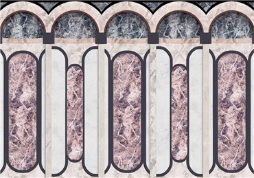 8605002 - panel ARCHS Rose Mies Coordonne