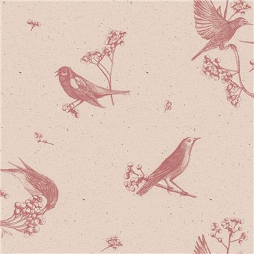 9500071 - panel Sweet Birds Rose Naturae Coordonne