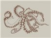 9500801 - panel Octopus X-Ray Papirus Naturae Coordonne