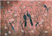 6600092 - panel Edo Pink Random Chinoiseries II Coordonne