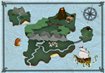 9700071 - panel Treasure Map Aqua Mies Coordonne