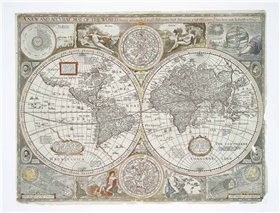 6500101 - panel Historical map map Random Papers Coordonne