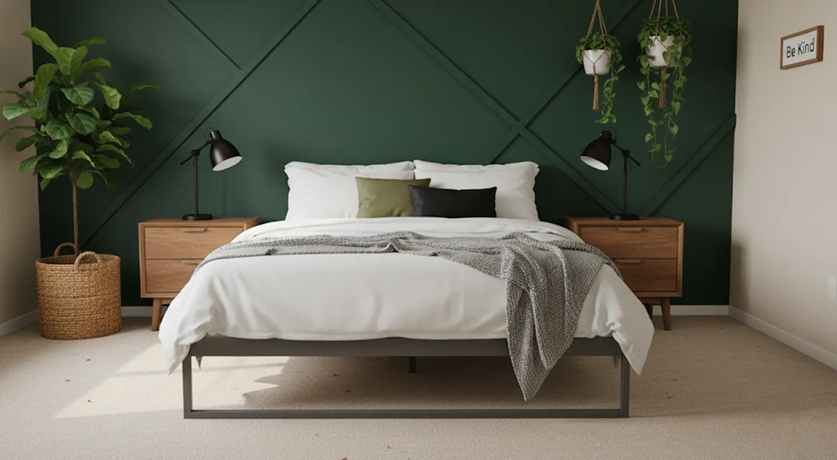 5 odcieni zieleni Benjamin Moore, które wniosą naturę do Twojego domu