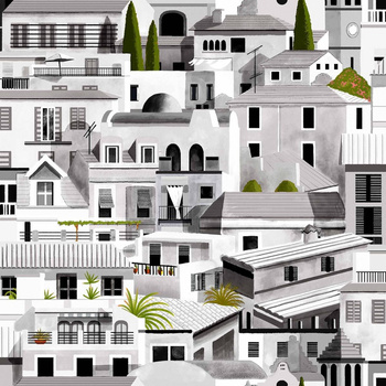 8400053 - tapeta Valldemossa Night Mallorca Coordonne