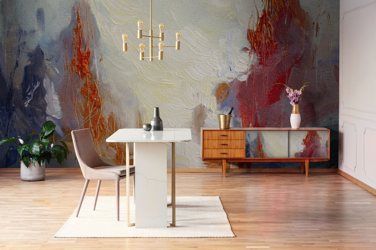 tapeta na wymiar WallArt do salonu – motyw abstrakcyjny, artystyczna fototapeta Passage