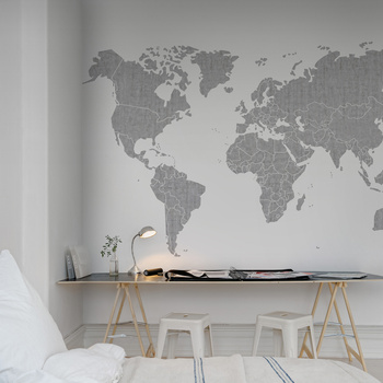 R13921 Your Own World, Concrete - Fototapeta RebelWalls