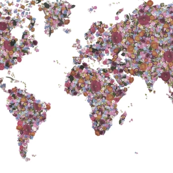 R15821 – fototapeta Floral World Rebel Walls