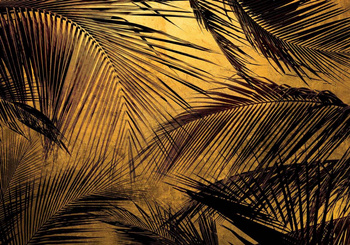 6800401 - panel Palms Gold Random Papers II Coordonne