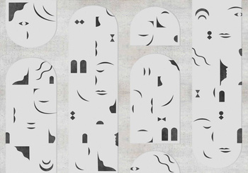 9000023 - panel Rostros Off Random Archist Coordonne